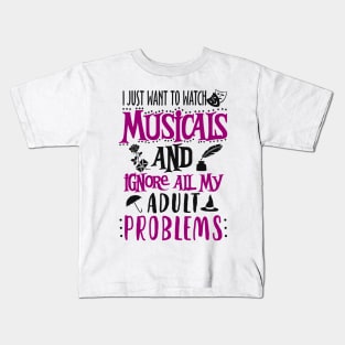 Musicals! Kids T-Shirt